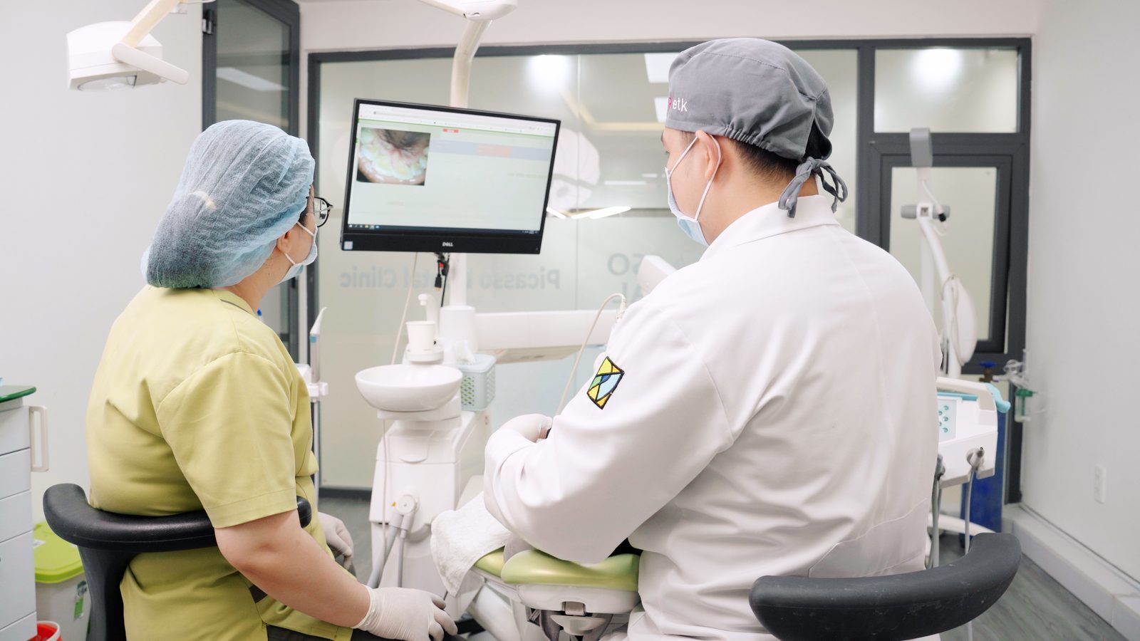 Dental treatment underway at Picasso Dental Clinic - Da Nang Flagship