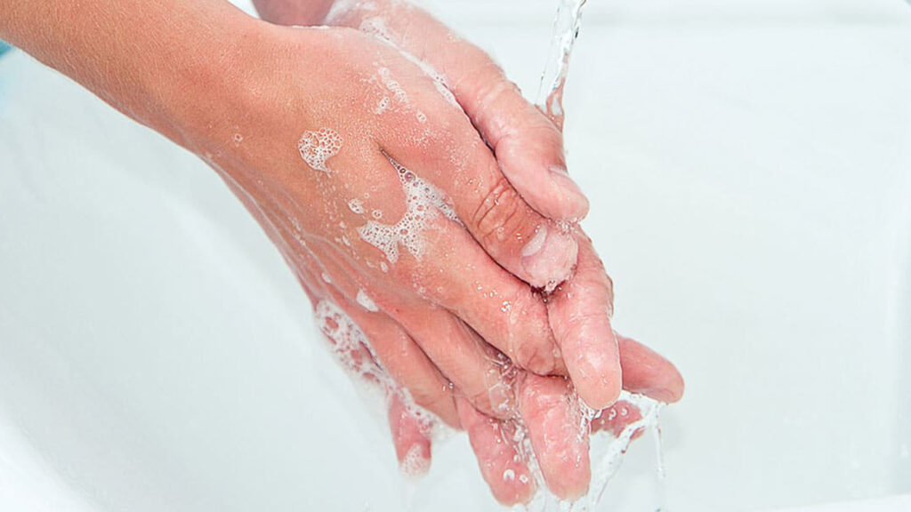 hand washing